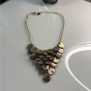 Elegant Gold Shell Necklace